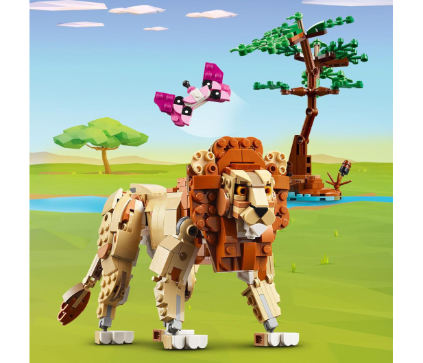 LEGO Creator 3 w 1 Dzikie zwierzęta z safari 31150 - 1203582 - zdjęcie 9